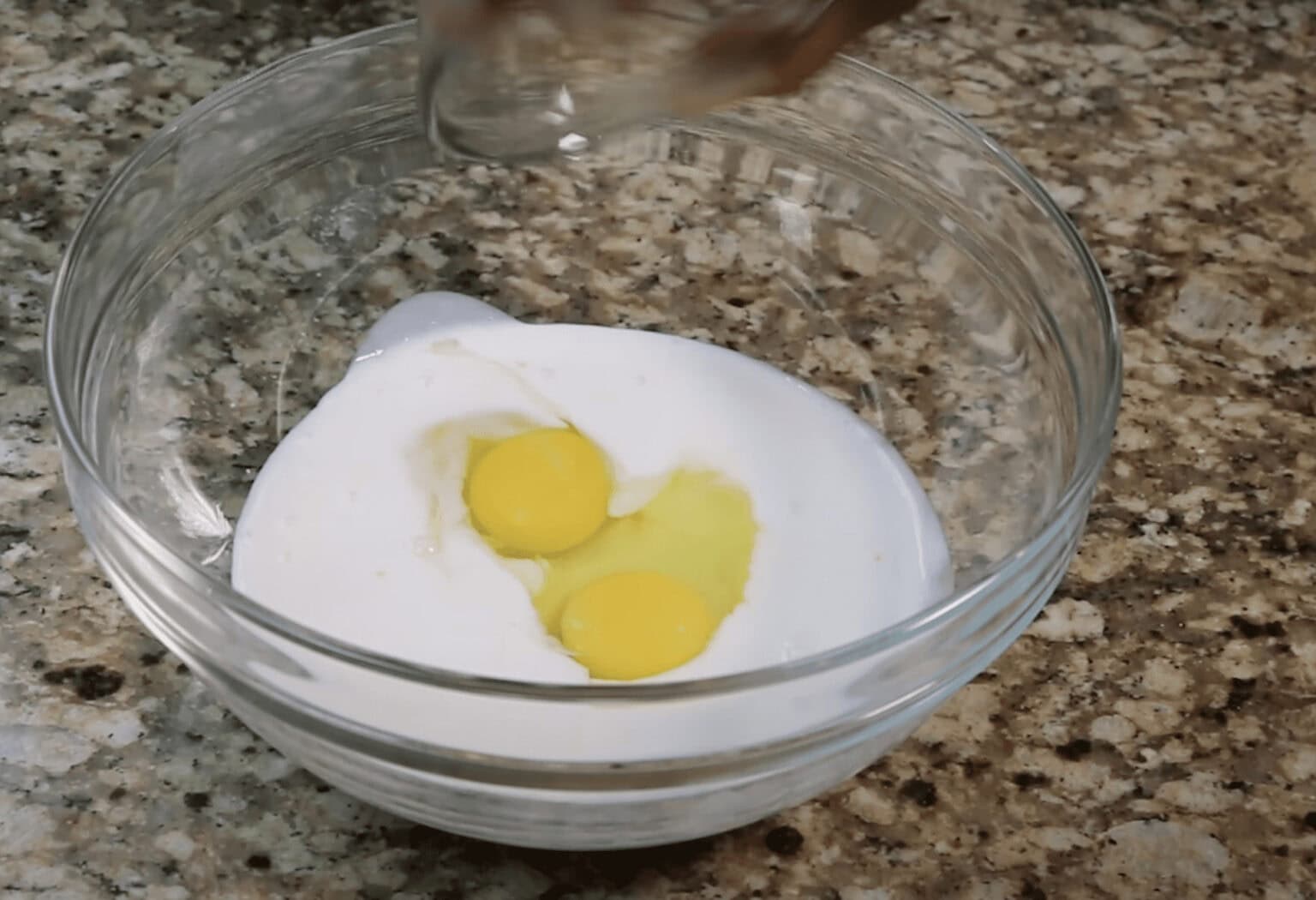 Wet Ingredients for Cornbread